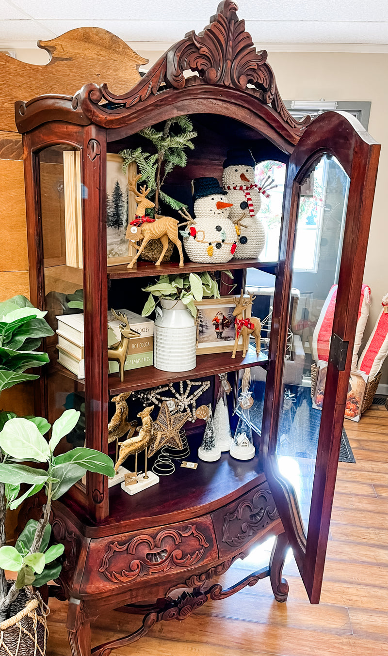 Rococo-Style Display Cabinet BEAUTIFUL