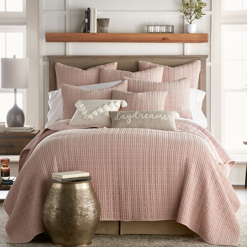 Mills Waffle Quilt Set