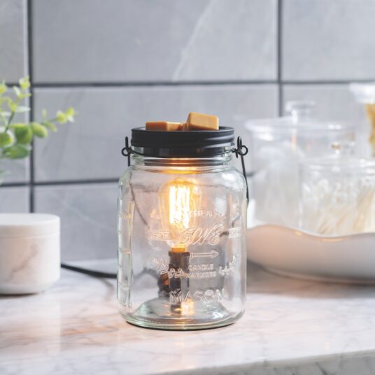 Vintage Bulb Illumination Warmer - Mason Jar