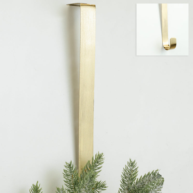 14" Gold Wreath Hanger