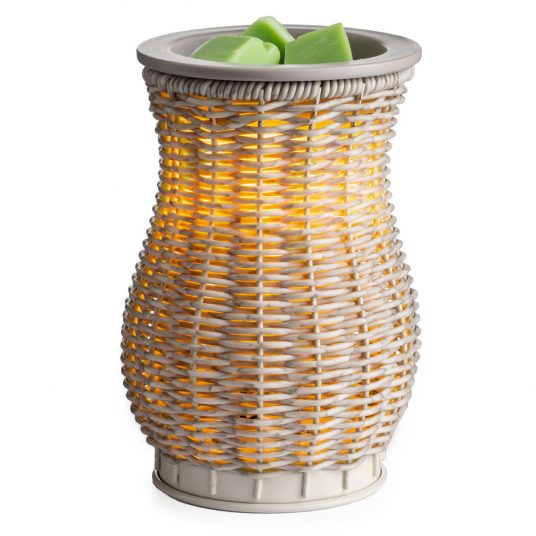 Illumination Wax Warmer - Graywash Wicker