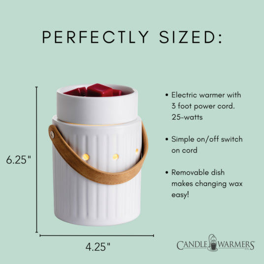 Illumination Wax Warmer - Leather Handle
