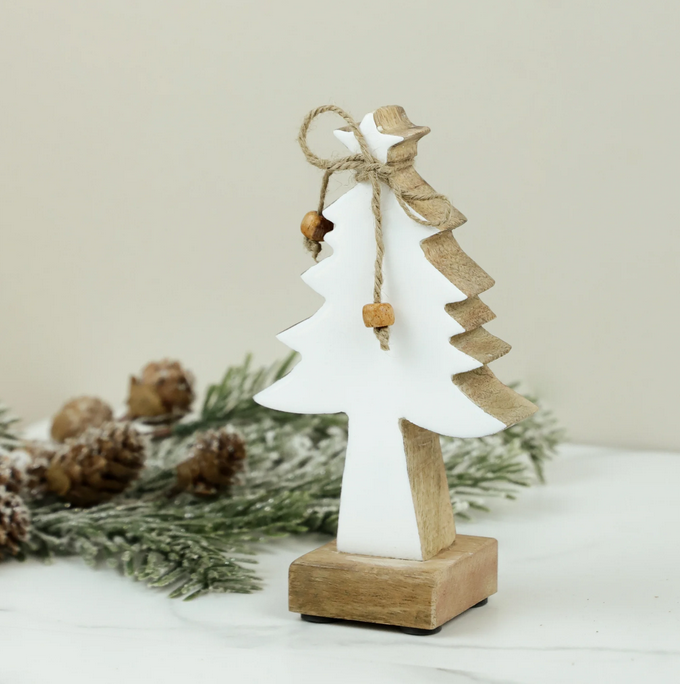 Wood Enamel Tree Dear Yesteryear