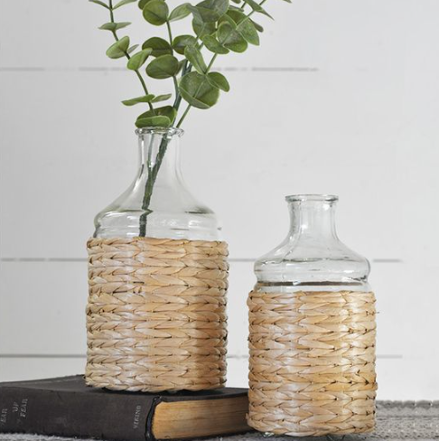 Glass Weave Bottle