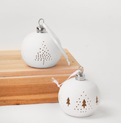 LED Ceramic Ornament