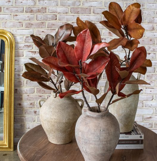 44" Magnolia Leaf Stem
