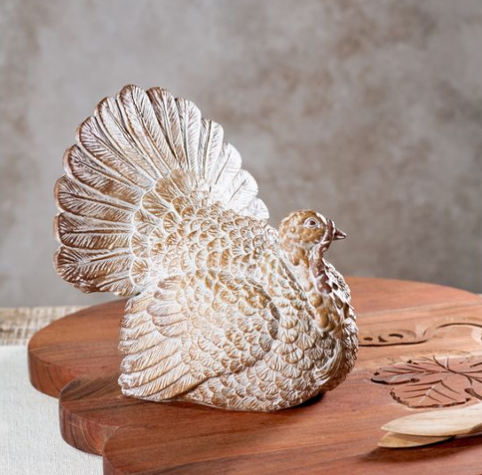 Resin Turkey Decor