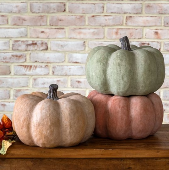 6.5" Ceramic Pumpkin