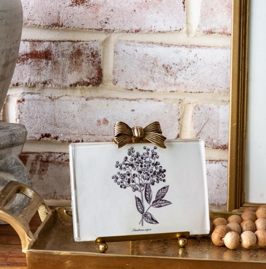 Bow Iron Photo Frame
