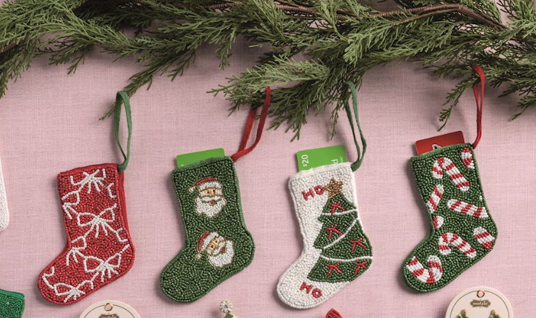 Beaded Stocking Ornament