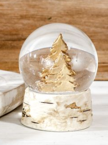 Mini Deer  / Tree Snowglobe