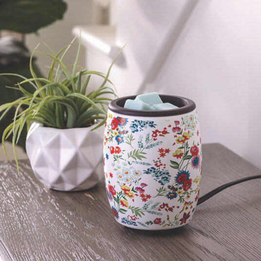 Flip Dish Wax Warmer - Wildflowers