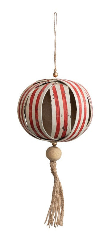 5" Paper Ball Ornament