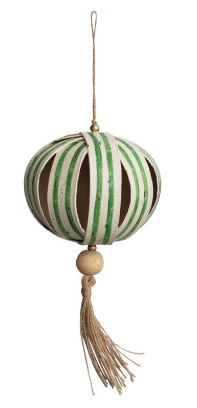 5" Paper Ball Ornament