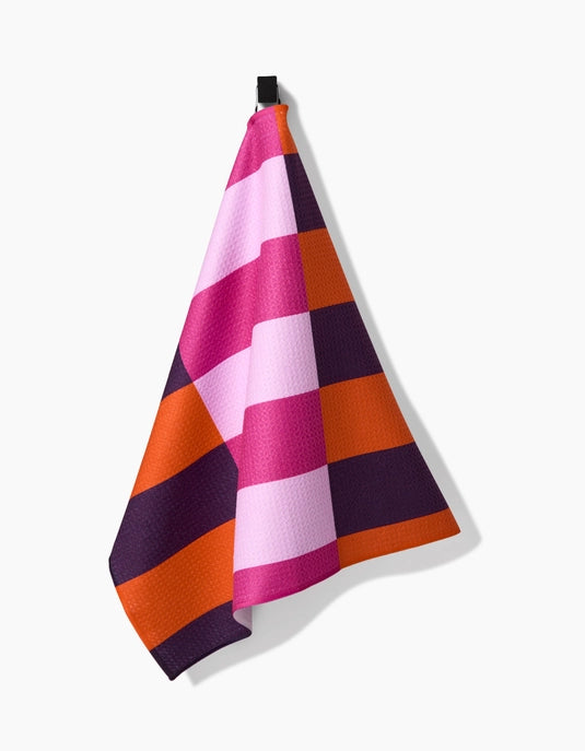 Geometry Tea Towel - Taffy Lines