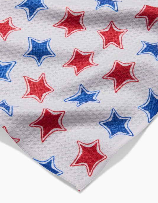 Funky Stars Bar Towel