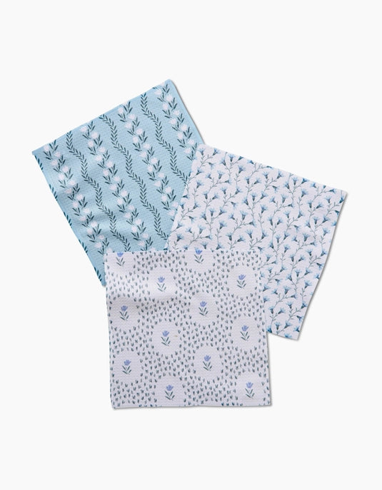 Geometry Dishcloth Set - Trailing Farmhouse Florals