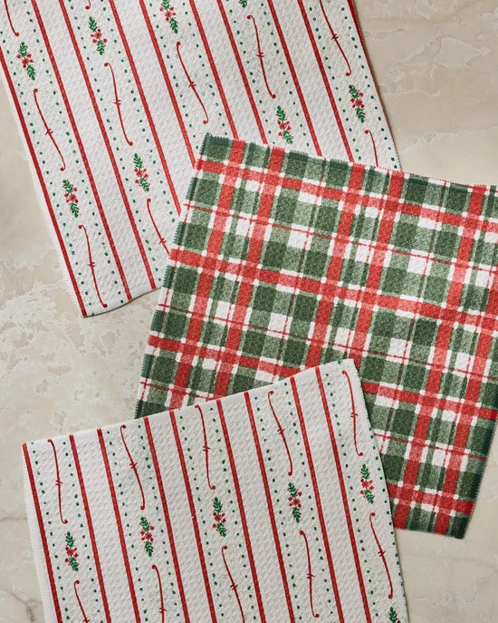 Geometry Dishcloth Set - Alpine Winters