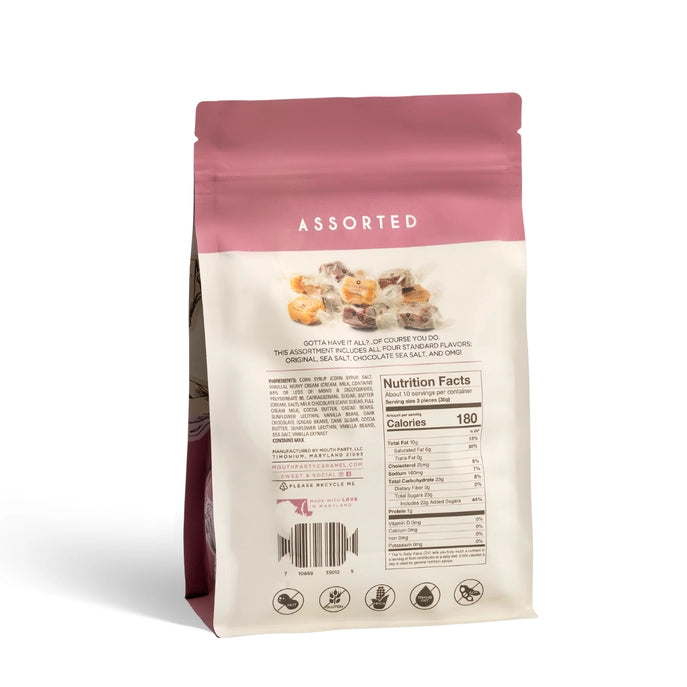 Assorted Caramel 12oz Gift Pouch