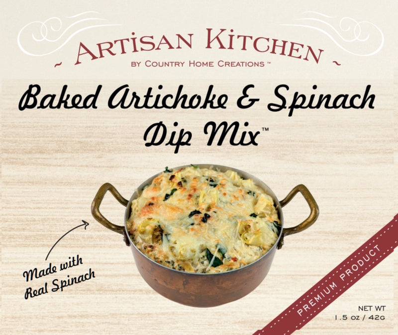 Artisan Kitchen Baked Artichokes & Spinach Dip Mix