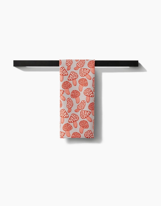 Geometry Tea Towel - Many Mushrooms