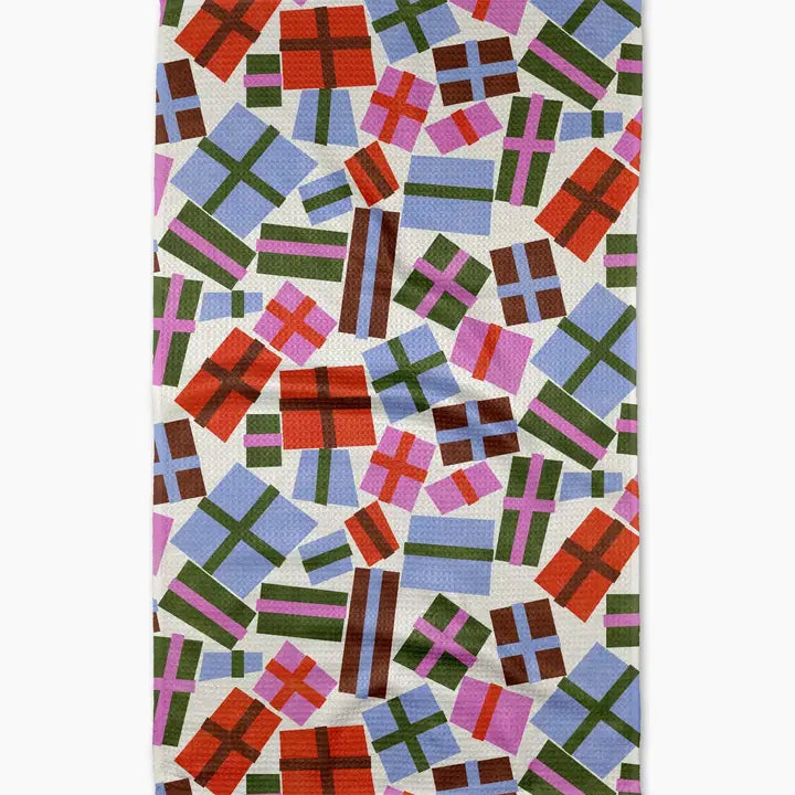 Geometry Tea Towel - Cheerful Presents