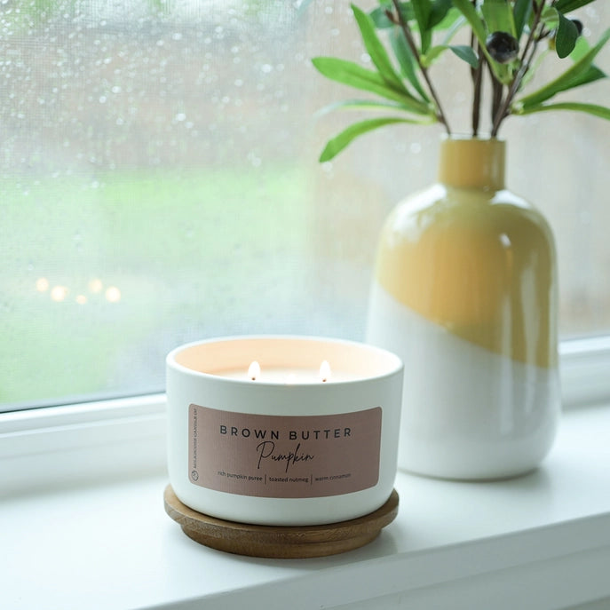 Milkhouse Statement Candle - Brown Butter Pumpkin