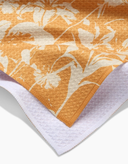 Floral Invertion Tea Towel