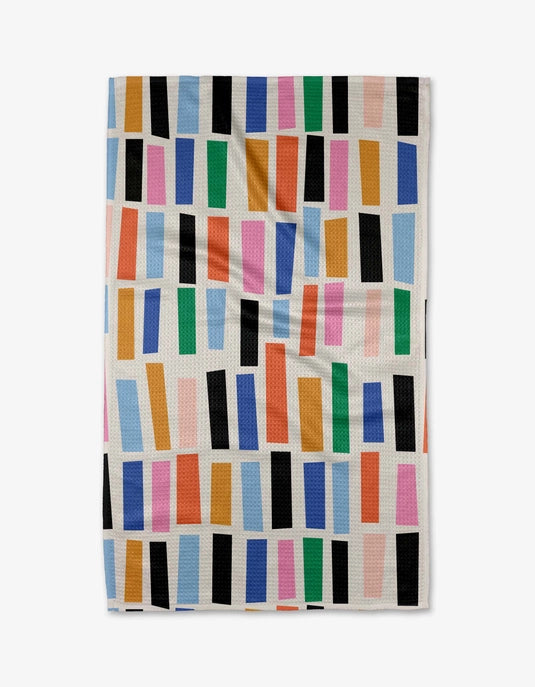 Geometry Tea Towel - Bricks