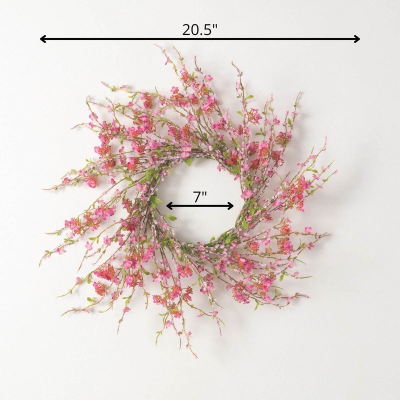 Pink Blossom Candle Ring