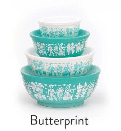 Stackable Pyrex Miniature Vintage Bowls