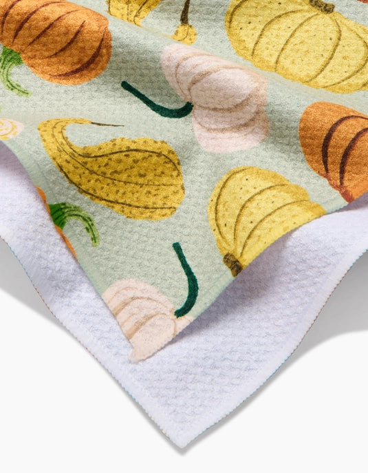 Geometry Tea Towel - Pumpkins & Gourds
