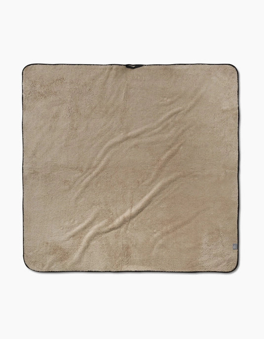 Geometry Plush Towel - Pup Floral