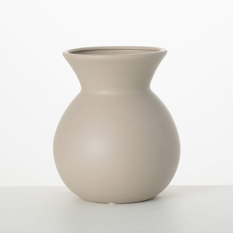Matte Hourglass Vase