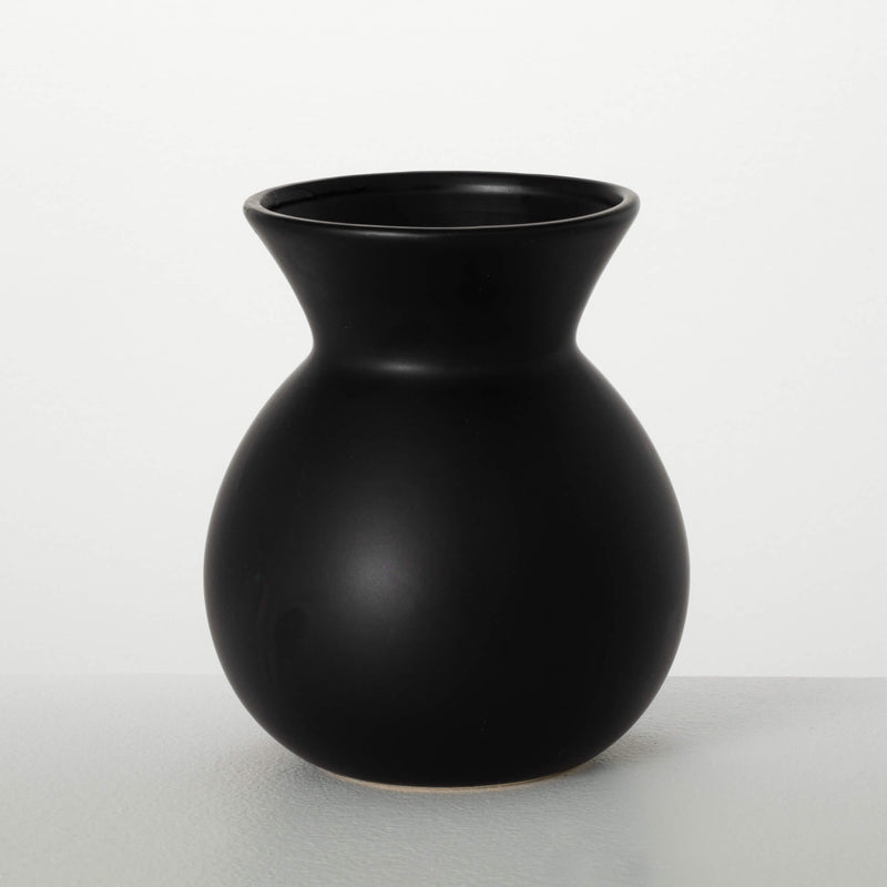 Matte Hourglass Vase