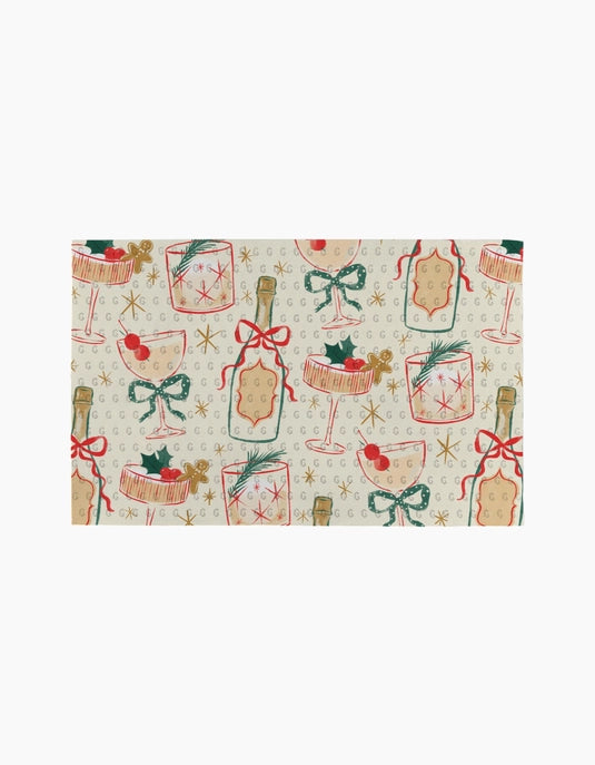 Geometry Not Paper Towel - Christmas Cocktails