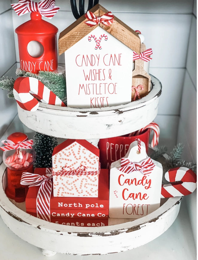 Candy Cane House Set