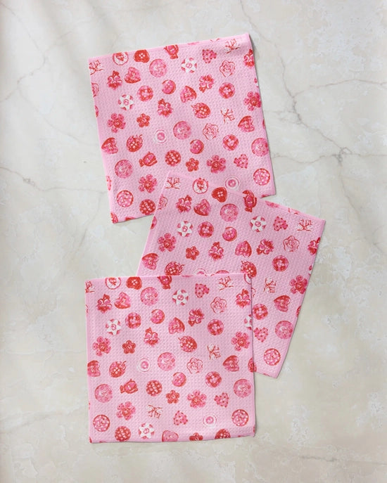 Geometry Dishcloth Set - Collecting Buttons