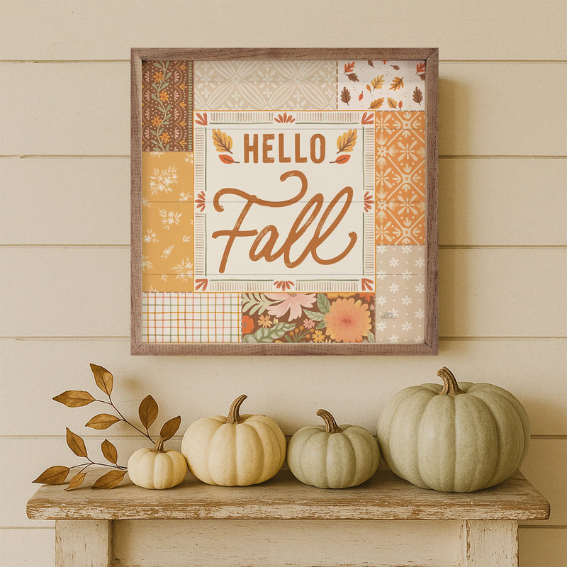 Blooming Autumn II Framed Sign