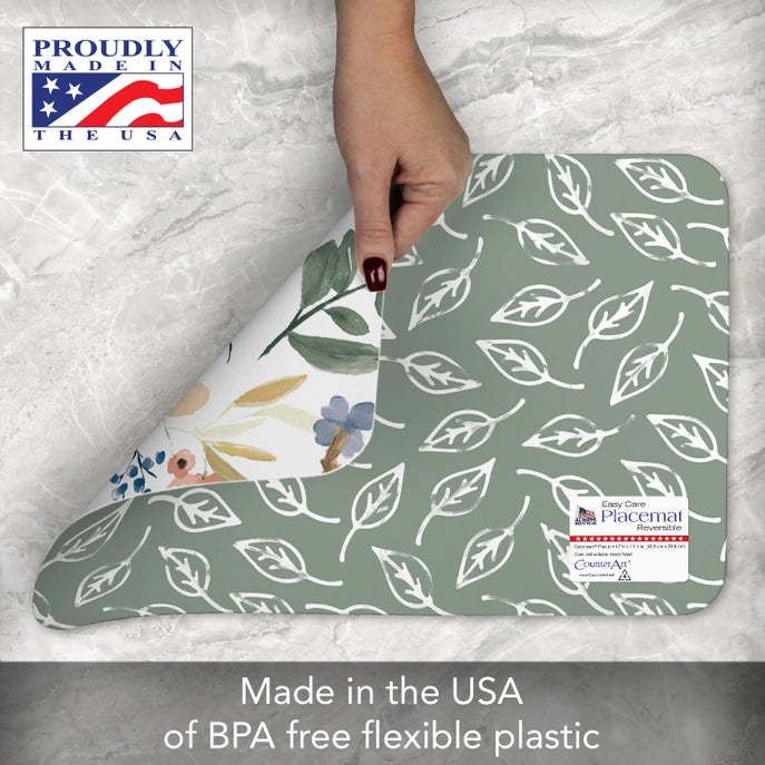 Meadow Reversible Plastic Placemat