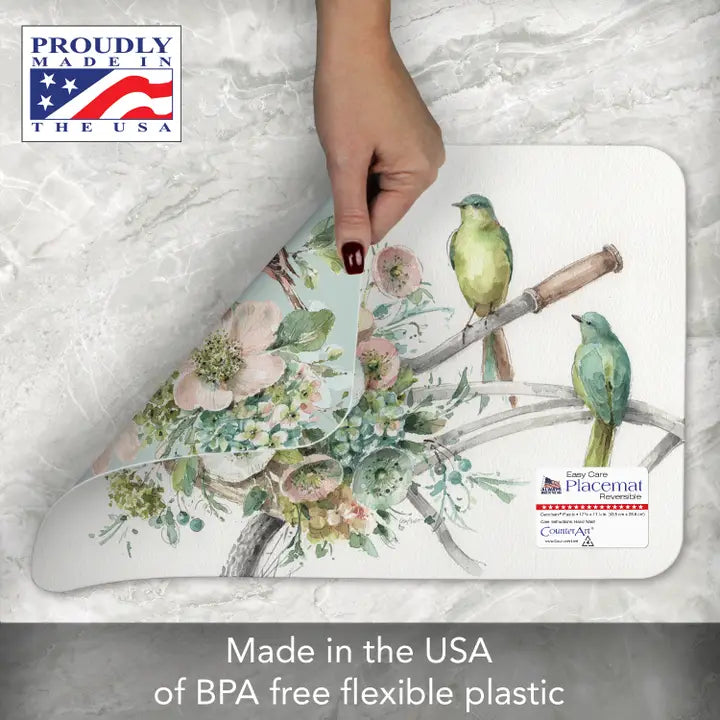 Mint Crush Reversible Plastic Placemat