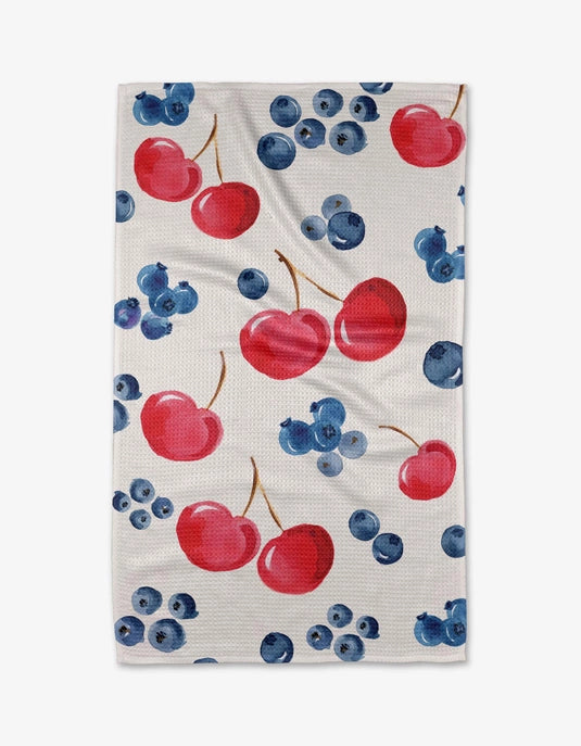 Geometry Tea Towel - Cherry On Top