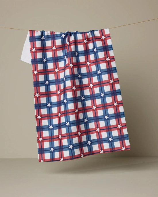 Geometry Tea Towel - Backyard Picnic