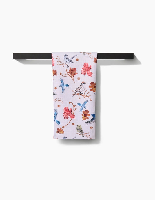 Geometry Tea Towel - Autumnal Bird Skies