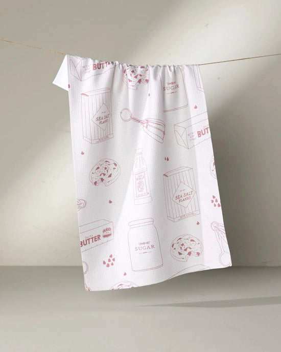 Geometry Tea Towel - Salty