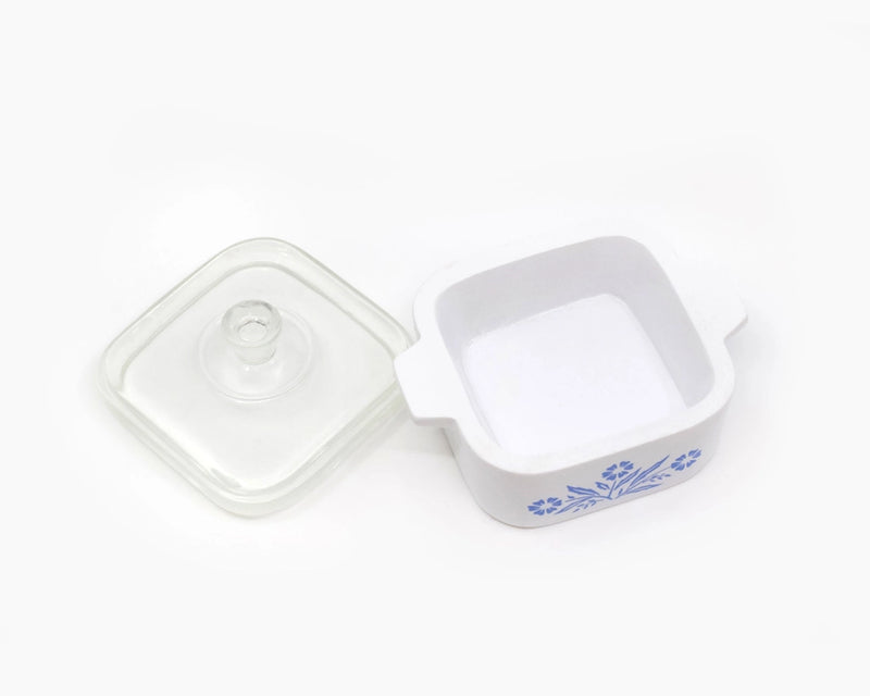 Corning Ware Inspired Mini Cornflower Trinket Box
