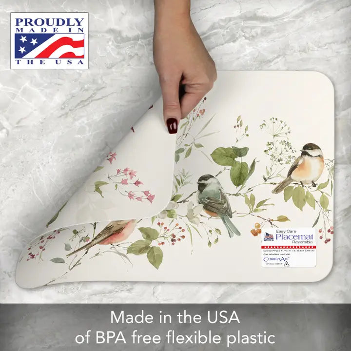 Blessed by Nature Reversible Plastic Placemat