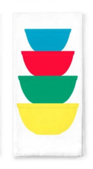 Vintage Pyrex Bowl Tea Towel