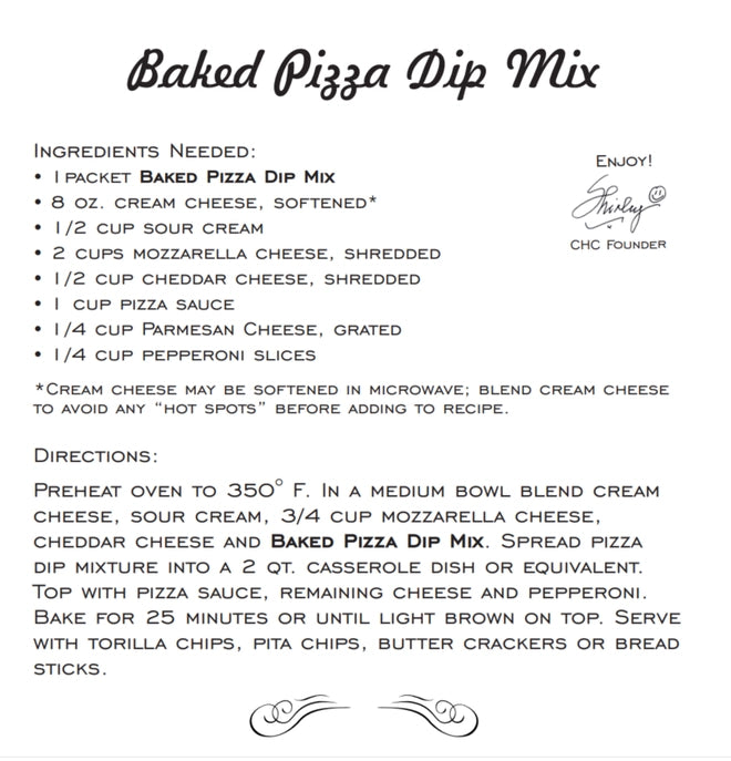 Artisan Kitchen Baked Pizza Dip Mix