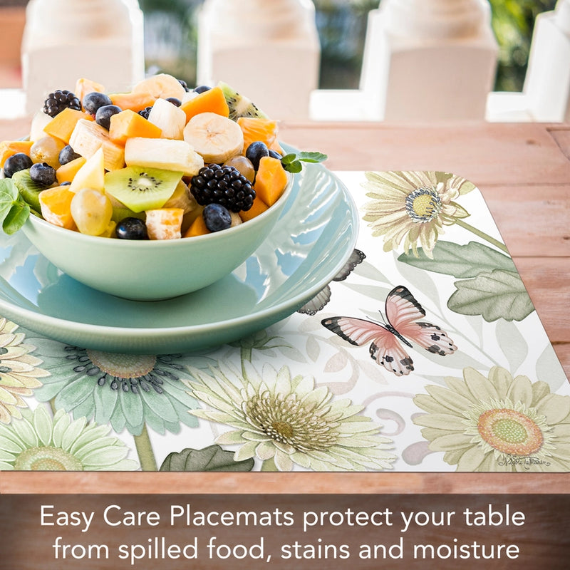 Boho Butterfly Reversible Plastic Placemat